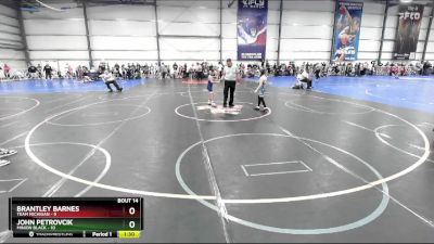 64 lbs Rd# 7- 10:45am Saturday Final Pool - Brantley Barnes, Team Michigan vs John Petrovcik, Minion Black