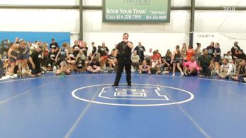 38 lbs Rr Rnd 4 - Aryanna Campbell, Ohio Outcasts - W vs Maxine Kremski, Michigan Wrestling Academy - W