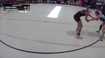 117 lbs Quarterfinal - Aubrey Johnson, Beatrice vs Sophia Crumly, Nebraska Wrestling Academy