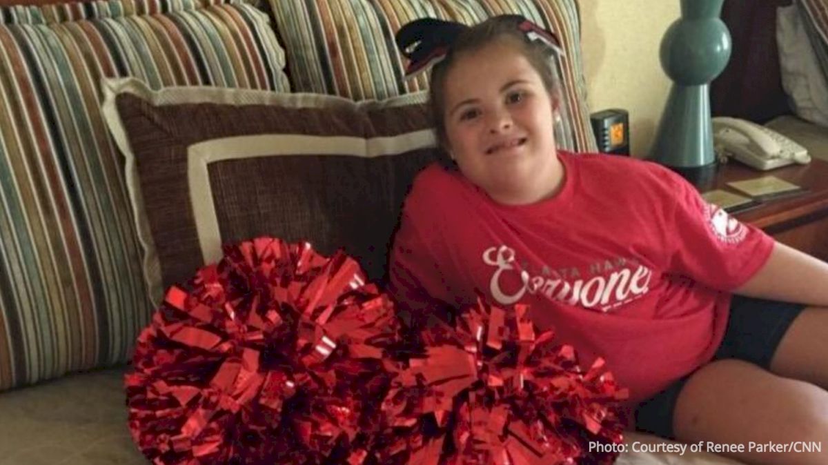 Inspirational Lacey Parker Makes Cheerleading Squad