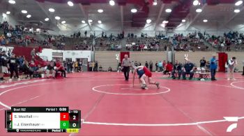 113 lbs Champ. Round 2 - J Berke Eisenhauer, Heritage Hills vs Sam Westfall, Bulldog Premier WC