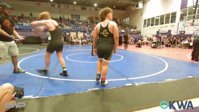 160 lbs Rr Rnd 3 - Jensen Henderson, Beggs Youth Wrestling Program vs Taegan Austin, Sperry Wrestling Club