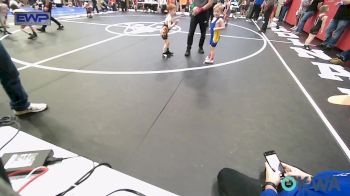 45 lbs Consi Of 16 #2 - Cord Jones, Tiger Trained Wrestling vs Boone Padgett, Team Tulsa Wrestling Club