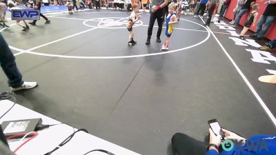 45 lbs Consi Of 16 #2 - Cord Jones, Tiger Trained Wrestling vs Boone Padgett, Team Tulsa Wrestling Club