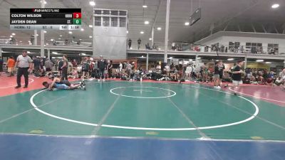 122 lbs Rr Rnd 4 - Colton Wilson, Hornet WC - HSBAFC vs Jayden Dean, St. Mark's - HSBAFC