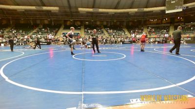 145 lbs Consi Of 16 #2 - Corbin Wooley, Team Tulsa Wrestling Club vs Kellen Cousineau, Black Fox Academy