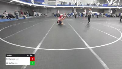 133 lbs Round Of 32 - Cole Bayless, Harvard vs Hunter Heflin, Naval Academy