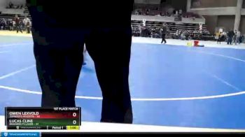 215 lbs Finals (8 Team) - Owen Lexvold, Zumbrota-Mazeppa vs Lucas Cline, Brainerd/Pillager