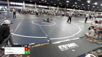 83 lbs Consi Of 8 #1 - Xander Poulin, Dominate WC vs Jack Bankston, NexGen RTC