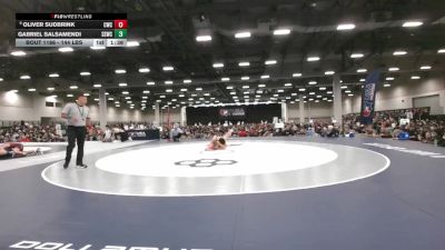 144 lbs Champ. Rd Of 64 - Oliver Sudbrink, Cadott Wrestling Club vs Gabriel Salsamendi, South Side Wrestling Club