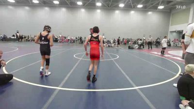 85 lbs Rr Rnd 2 - Gabe Peace, Quest School Of Wrestling ES - EL vs Albert Canales, Indiana Outlaws Green - EL