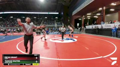 3A-145 lbs Semifinal - Micah Grant, Cody vs Thomas Dalton, Green River