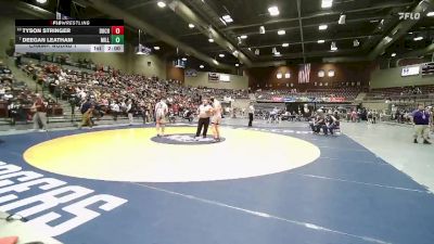 2A 175 lbs Champ. Round 1 - Deegan Leatham, Millard vs Tyson Stringer, Duchesne