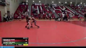 106 lbs Round 3 - Demarcus Powe, Gardendale Hs vs Patrick Delopez, Southside, Gadsden