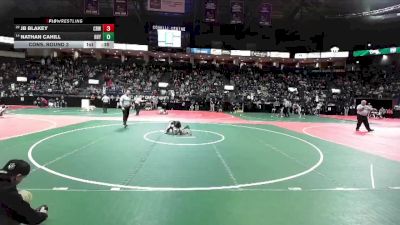 55 lbs Cons. Round 3 - Jb Blakey, CRW3 vs Nathan Cahill, HHY1