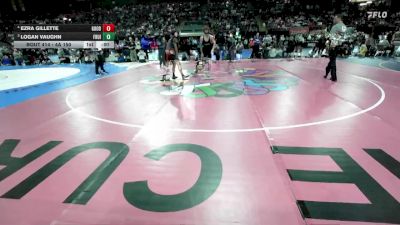 4A 150 lbs 3rd Place Match - Ezra Gillette, Gooding vs Logan Vaughn, Fruitland