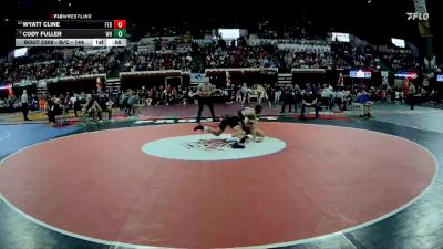 Cons. Round 3 - Cody Fuller, Whitehall/Harrison vs Wyatt Cline, Fort Benton