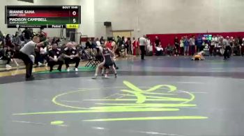 111 lbs Cons. Semi - Rianne Sana, Desert Oasis vs Madison Campbell, SLAM Academy