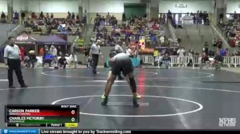 AA 152 lbs Champ. Round 1 - Charles Mctorry, Nolensville vs Carson Parker, Bradley Central