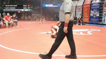 135 Class 2 lbs Champ. Round 1 - Jauzlyean Gray, Fort Osage vs Lucy Sumner, Eureka