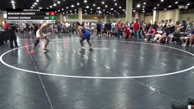 144 lbs Round 3 (6 Team) - Antonio Guzman, Elevation WC vs Brayson Weatherly, Team Arkansas