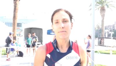 Emotional Kara Goucher after 4th place finish at 2016 US Olympic Marathon Trials