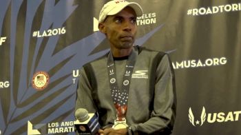 Emotional Meb Keflezighi Talks About His Inspiration During Olympic Trials Marathon