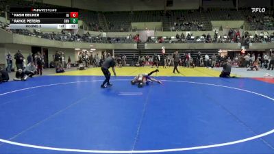 80 lbs Round 3 - Nash Becker, DC Elite vs Rayce Peters, Summit Wrestling Academy