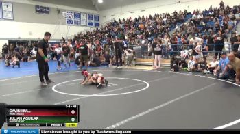 43 lbs Round 3 - Gavin Hull, Iron Eagles vs Julian Aguilar, Hawkeye WC