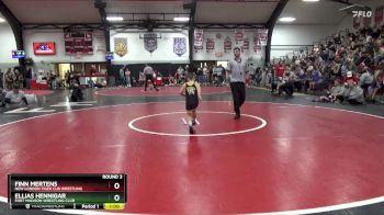 Round 3 - Finn Mertens, New London Tiger Cub Wrestling vs Ellias Hennigar, Fort Madison Wrestling Club