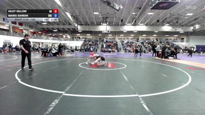 160 lbs Cons. Round 7 - Maria Sawiak, University Of Alberta vs Kiley Dillow, Unattached