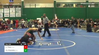 120 lbs Prelims - Jordan Titus, Center Moriches vs Nick Picariello, Minisink Valley