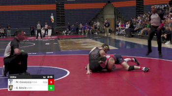133 lbs Quarterfinal - Michael Colaiocco, Pennsylvania vs Braden Basile, Army West Point