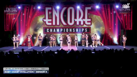 East Coast Evolution - Senior X [2025 L2 Senior - D2 - Small DAY 1] 2025 Encore Philly Showdown