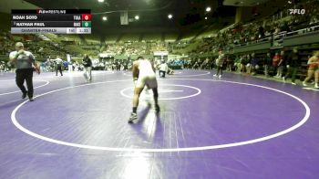 165 lbs Quarterfinal - Noah Soto, Tulare Union vs Nathan Paul, Bakersfield Christian