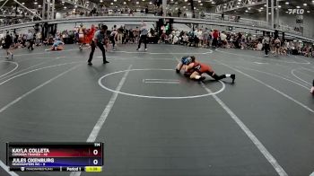 114 lbs Finals (2 Team) - Kayla Colleta, Cordoba Trained vs Jules Oxenburg, Headhunters WC