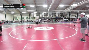 50.6 lbs Rr Rnd 1 - Emily Kerrigan, Pit Bull Wrestling Academy vs Oliver Paradise, Nova Wrestling Club