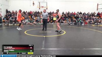 DIVISION 14 lbs Round 2 - Evan O`Neill, Waukon vs Ty Tatroe, Waverly-Shell Rock