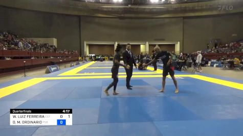 WASHINGTON LUIZ FERREIRA vs DUSTIN M. ORDINARIO 2024 Pan IBJJF Jiu-Jitsu No-Gi Championship