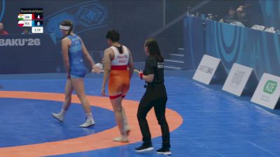69 kg Final 3-5 - Taniya Taniya, India vs Maja Wejchan, Poland