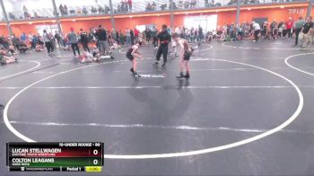 80 lbs Round 1 - Lucan Stellwagen, Eastside Youth Wrestling vs Colton Leagans, Hard Rock