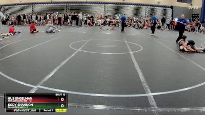 80 lbs Round 4 (8 Team) - Kody Shannon, FCA Hurricanes vs Gus Engelman, Mat Assassins Red