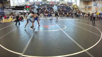 126 lbs Cons. Round 3 - Seth Jones, Black Hive Wrestling Club vs Owen Ingalls, Well Trained