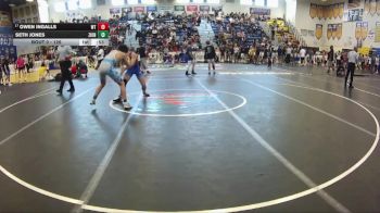 126 lbs Cons. Round 3 - Seth Jones, Black Hive Wrestling Club vs Owen Ingalls, Well Trained