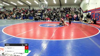 120 lbs Round Of 16 - Lei`Lani Ingram, Tulsa Union Girls vs Eva Garcia, Van Buren High School