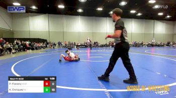 49 lbs Rr Rnd 1 - Porter Flanery, Heat 9U vs Kemp Enriquez, Takedown Elite 9u