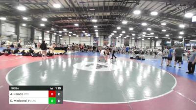 106 lbs Rr Rnd 2 - Jaxon Ramos, Attrition Wrestling Gold vs Darren Miniconzi Jr, Blacksheep WC