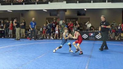 62 lbs Cons. Sub-semis - Homa Sivalingam, Indra Wrestling vs Vonn McClintic, Steel Valley Renegades