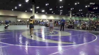 155 lbs Quarterfinals (8 Team) - Autumne Williams, Queen Bees vs Mariah Earl, Hernando Wrestling