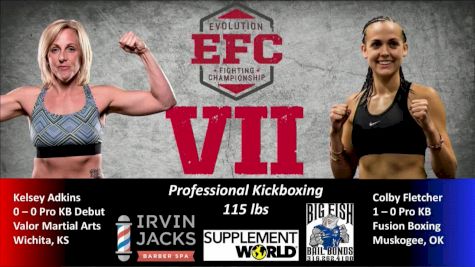 Colby Fletcher vs. Kelsey Adkins EFC 7 Replay